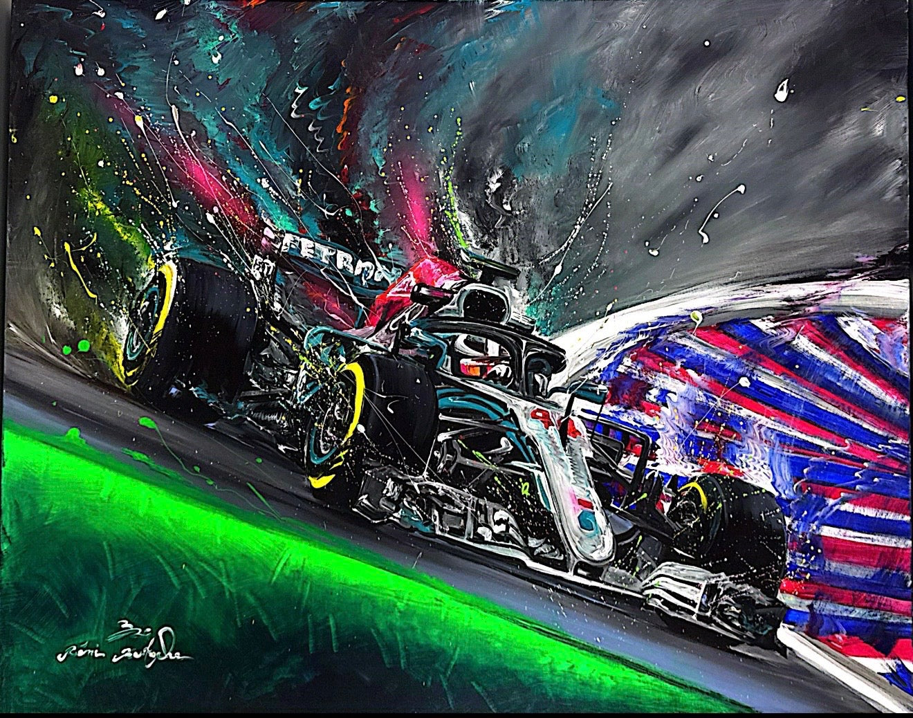 F1 Painting