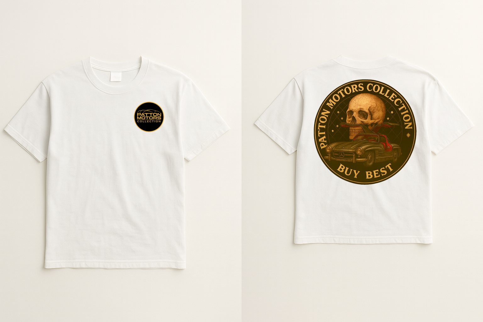 Patton Motors Kindig Gullwing Premium T-Shirt